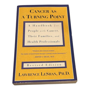Cancer As A Turning Point Lawrence LeShan Health Cancer Care Paperback Book